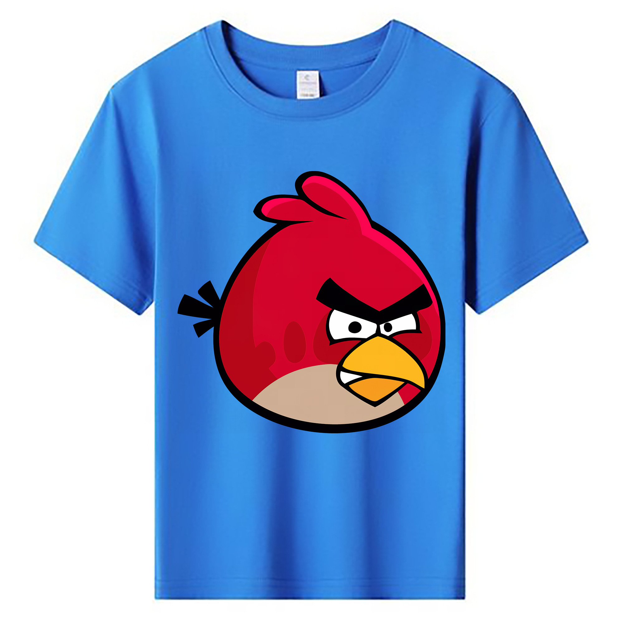 （画像用） Angry Birds アングリーバード 綿100％キッズTシャツ（フロントプリント）